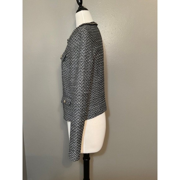 Women's Medium Black Gold Guess by Marciano Dress Jacket - Picture 2 of 7